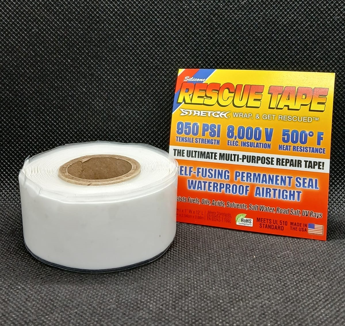 Cinta Rescue Tape Blanco